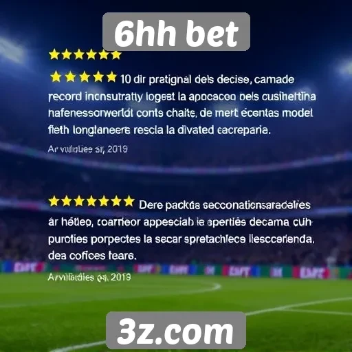 Avaliações de usuários sobre o 6hh bet